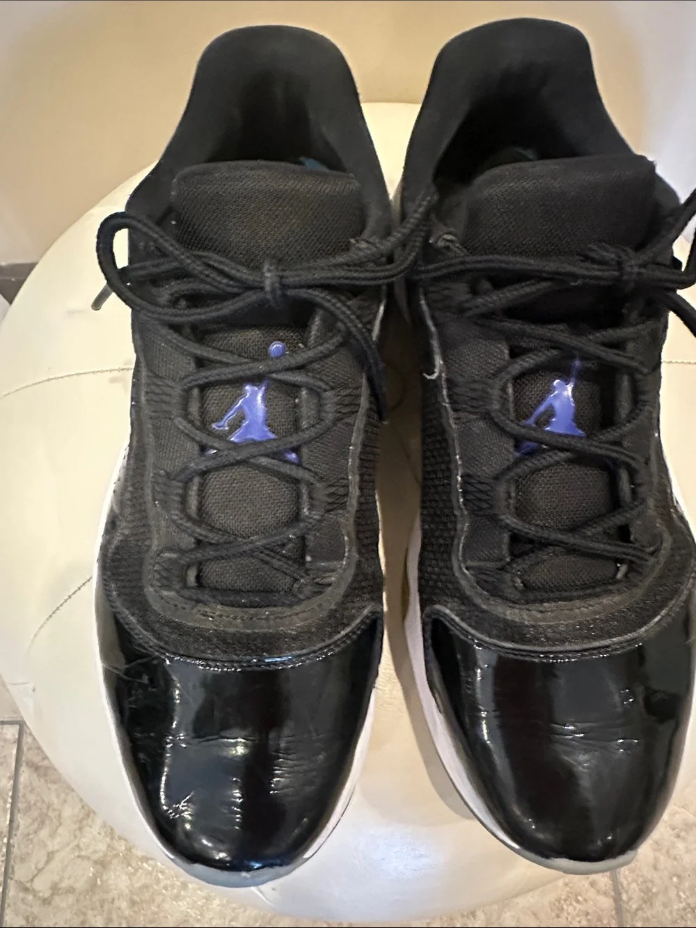 Nike Air Jordan 11 CMFT Low 'Space Jam' Black/Concord Sneakers Men’s Size 11